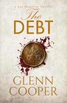 book cover for The Debt
