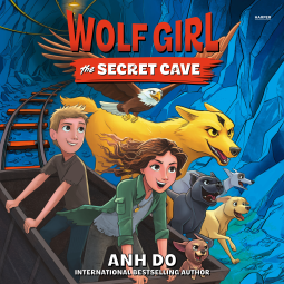 book cover for Wolf Girl #3: The Secret Cave