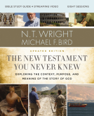 book cover for The  New Testament You Never Knew Bible Study Guide plus Streaming Video, Updated Edition