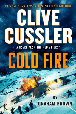 book cover for Clive Cussler Cold Fire