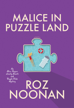 book cover for Malice in Puzzle Land