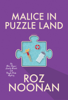 book cover for Malice in Puzzle Land