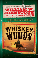 book cover for Whiskey Woods