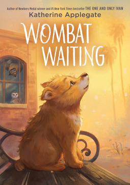 book cover for Wombat Waiting