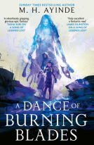 book cover for A Dance of Burning Blades
