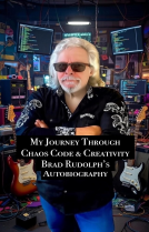 book cover for My Journey Through Chaos, Code and Creativity