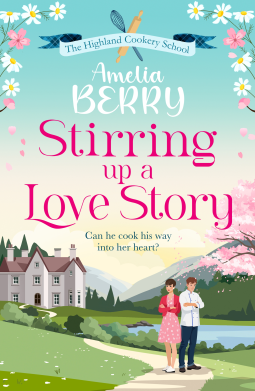 book cover for Stirring Up a Love Story