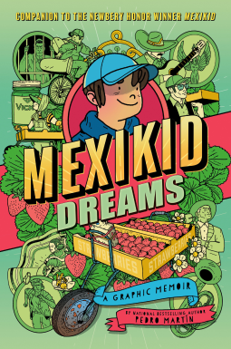 book cover for Mexikid Dreams: A Graphic Memoir