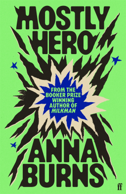 book cover for Mostly Hero