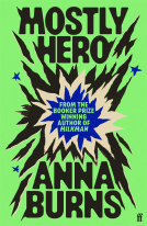 book cover for Mostly Hero