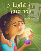 book cover for A Light for Lucinda
