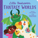 book cover for Little Bookworm: Fantasy Worlds