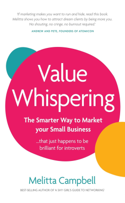 book cover for Value Whispering