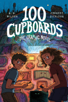 book cover for 100 Cupboards