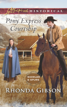 book cover for Pony Express Courtship