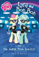 book cover for My Little Pony: Lyra and Bon Bon and the Mares from S.M.I.L.E.