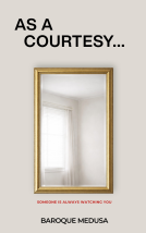 book cover for As a Courtesy...