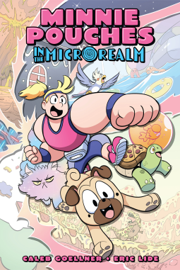 book cover for Minnie Pouches in the MicroRealm