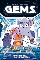 book cover for Flight of the G.E.M.S. (Genetically Engineered Mice in Space)