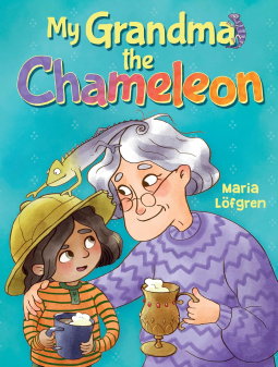 book cover for My Grandma the Chameleon