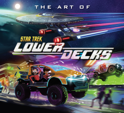 book cover for The Art of Star Trek: Lower Decks