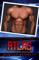 Buchcover für Atlas (Pittsburgh Titans Team Teil 19)