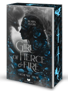 Buchcover für Girl of fierce & fire: Glühende Asche | Episch, gefühlvoll und voller Drachenfeuer – das packende Finale der Flammen-Chroniken
