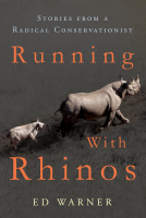 book cover for Running with Rhinos