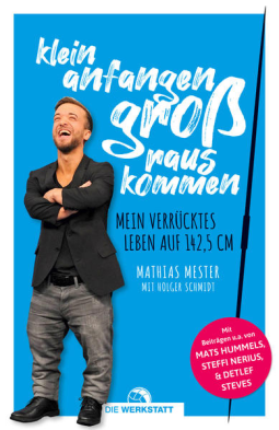 Buchcover für Klein anfangen, groß rauskommen
