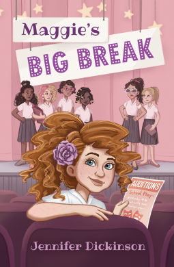 book cover for Maggie's Big Break