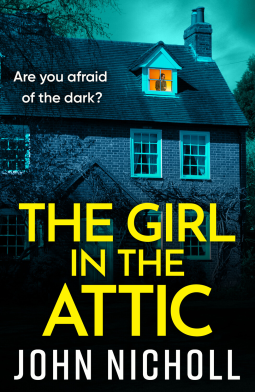 book cover for The Girl in the Attic