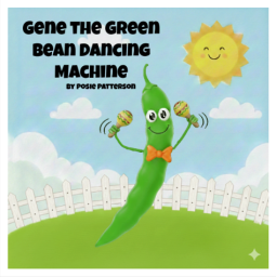 book cover for Gene the Green Bean Dancing Machine