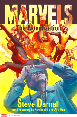book cover for Marvels: The Novelization