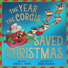 book cover for The Year the Corgis Saved Christmas