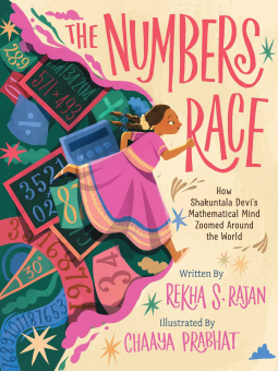 book cover for The Numbers Race