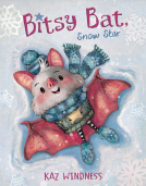 book cover for Bitsy Bat, Snow Star