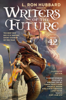 book cover for L. Ron Hubbard Presents Writers of the Future Volume 42