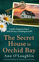 book cover for The Secret House in Orchid Bay
