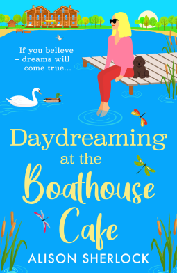 book cover for Daydreaming at the Boathouse Cafe