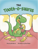 book cover for The Tooth-o-saurus