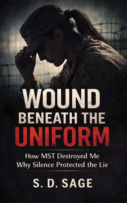 book cover for Wound Beneath the Uniform