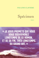 Couverture du livre pour Spécimen