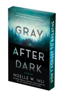 book cover for Gray After Dark: Deluxe Stenciled Edges