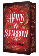 book cover for Hawk & Sparrow