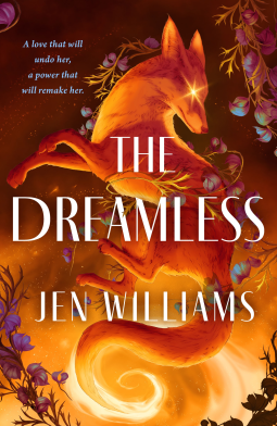 book cover for The Dreamless