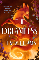 book cover for The Dreamless