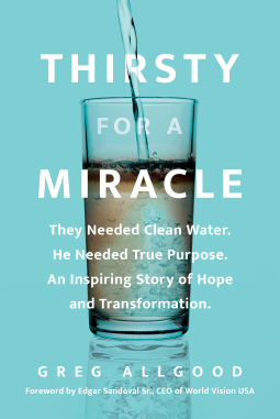 book cover for Thirsty for a Miracle