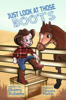 book cover for Just Look at Those Boots