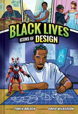 book cover for Icons of Design (Black Lives #2)