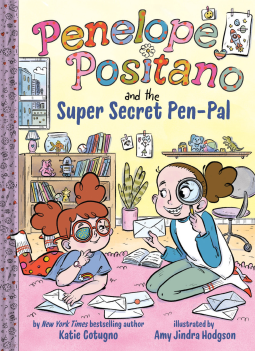 book cover for Penelope Positano and the Super-Secret Pen Pal
